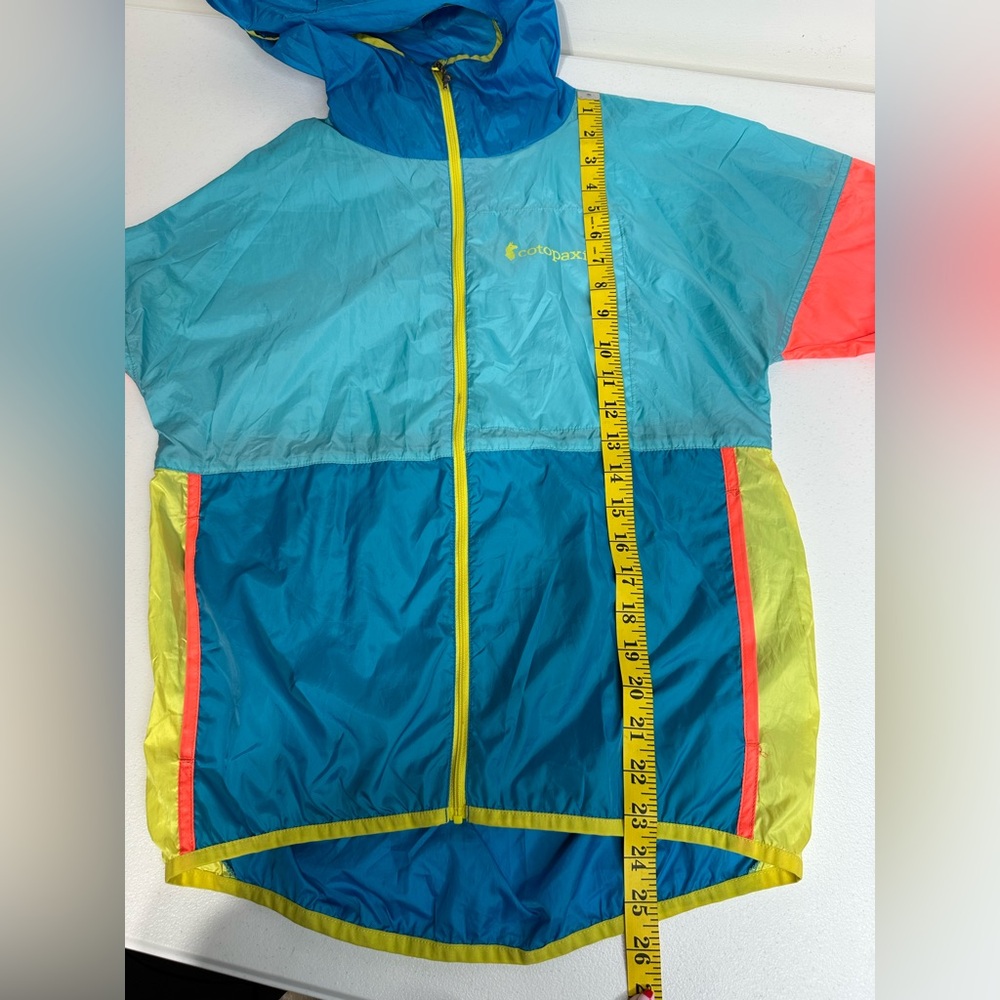 Cotopaxi Teca Full Zip Windbreaker Orange Blue Colorblock Women's XS. - Picture 6 of 8